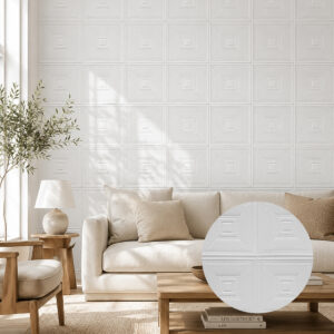 Placa Autoadhesiva 3D Decorativa Pared Pack X5 MOD2 - Pisos y Revestimientos