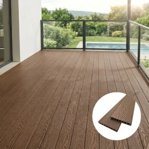 Deck Wpc Pvc Simil Madera Piso Exterior Liston Tabla MOD2 - Pisos y Revestimientos