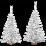 Árbol De Navidad Bariloche Lujo Blanco Tronco 0,80 Mts.