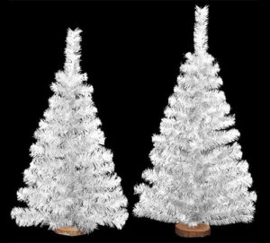 Árbol De Navidad Bariloche Lujo  Blanco  Tronco 0,80 Mts. - Navidad