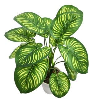 Planta Artificial C Maceta Hojas Calidad Premium - Jardines Verticales y Plantas