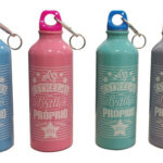 Botella Aluminio 500 Ml Diseños Varios Colores M2 –