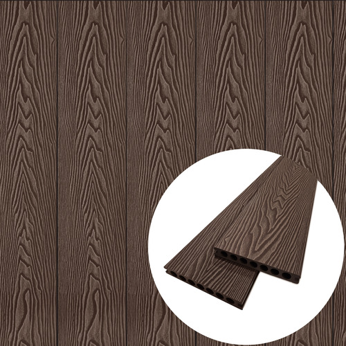 Deck Wpc Pvc Simil Madera Piso Exterior Liston Tabla MOD2