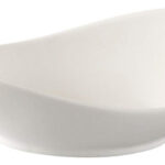 Salsera Copetinero De Porcelana Blanca Premium –
