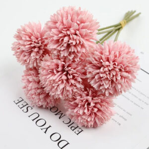 Pompon Flor Artificial Jardin Vertical - - Jardines Verticales y Plantas