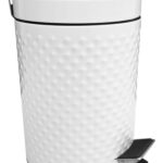 Cesto Tacho De Residuos Acero Inoxidable 8l Blanco