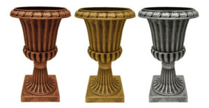 Maceta Copon Romano Decorado Premium M - - Jardines Verticales y Plantas