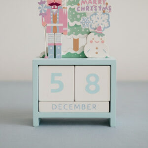 Calendario Navideño De Madera Adorno Navidad - - Navidad