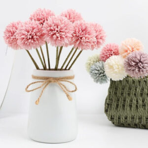Pompon Flor Artificial Jardin Vertical - - Jardines Verticales y Plantas