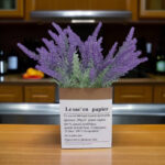 Jardin Vertical Artifical Muro 90203 Flor Violeta