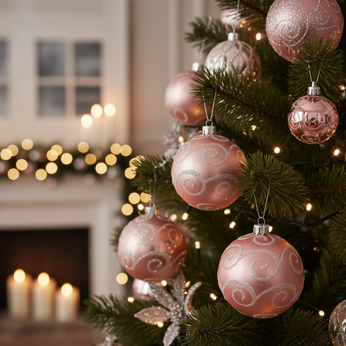 Adornos Navidad Globo Esfera 6 Cm X 6 Unid –   Navidad