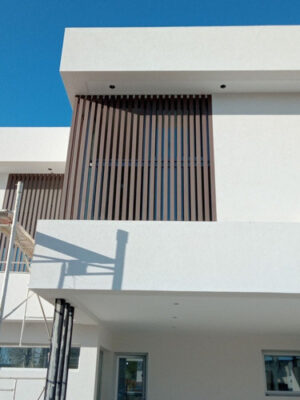 Tirante Wpc Columna Perfil Pergolas Decoracion MOD1 - Pisos y Revestimientos