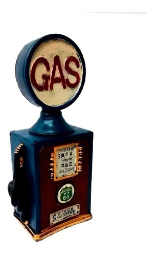 Alcancía Vintage Surtidor Nafta/gasolina M6-