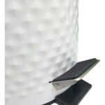 Cesto Tacho De Residuos Acero Inoxidable 8l Blanco