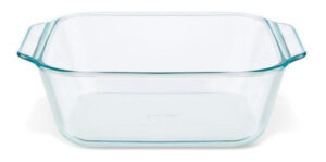 Fuente Cuadrada Deep Vidrio Pyrex 20x20x7.5cm - Bazar