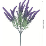 Jardin Vertical Artifical Muro 90203 Flor Violeta