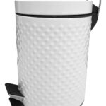 Cesto Tacho De Residuos Acero Inoxidable 8l Blanco