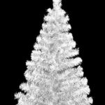 Árbol De Navidad Bariloche Lujo Blanco Tronco 0,80 Mts.
