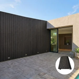 Wall Panel Exterior Revestimiento De Pared Wpc - - Pisos y Revestimientos