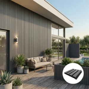 Wall Panel Exterior Wpc Revestimiento De Pared - Ideal Exterior - Pisos y Revestimientos