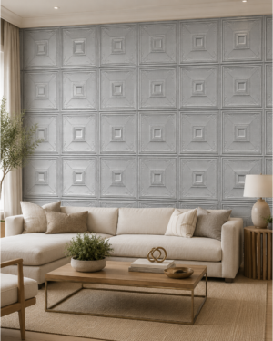 Placa Autoadhesiva 3D Decorativa Pared Pack X5 MOD2 - Pisos y Revestimientos