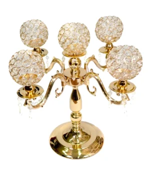 Candelabro Porta Velas 45 Cm Copa M18 - Centros de Mesa