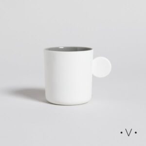 Mug Capri Grey 280 ml Vassa - Bazar