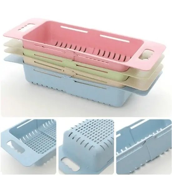 Escurridor Extensible Bacha de Plástico x3