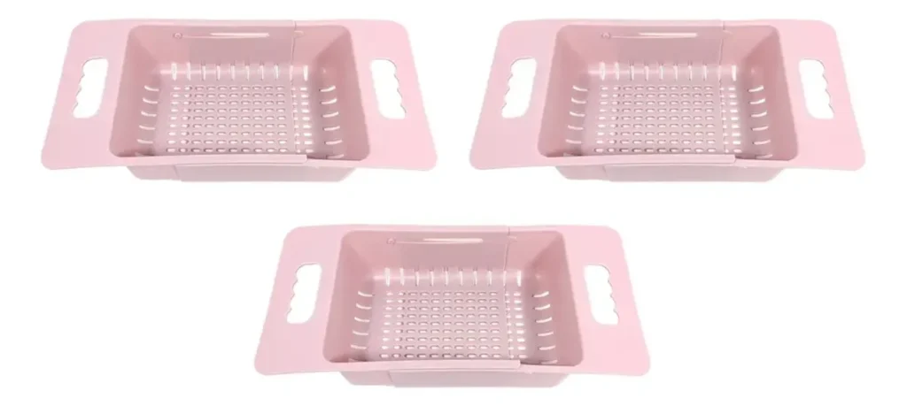 Escurridor Extensible Bacha de Plástico x3