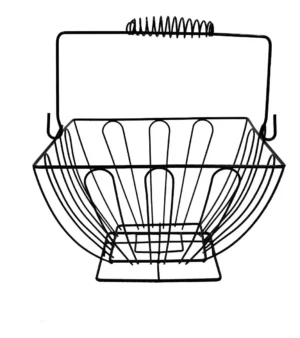 Frutera Centro De Mesa Metal M3 - Bazar