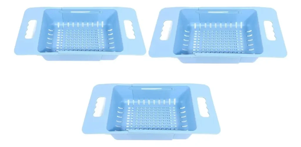 Escurridor Extensible Bacha de Plástico x3