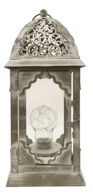 Farol Porta Vela Fanal Metalico M3 - Bazar