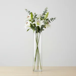Florero De Vidrio 25 Cm M1 - Centros de Mesa
