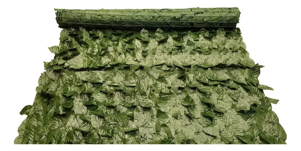Rollo Muro Jardin Artificial Hojas 1×3 Mts