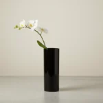 Florero De Vidrio Adorno Decorado Labrado M29
