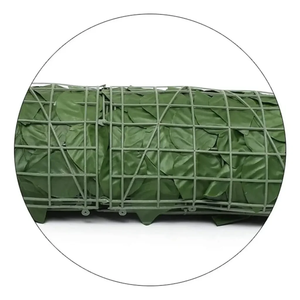 Rollo Muro Jardin Artificial Hojas 1×3 Mts