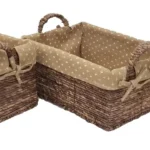 Set x3 Canastos De Mimbre M12