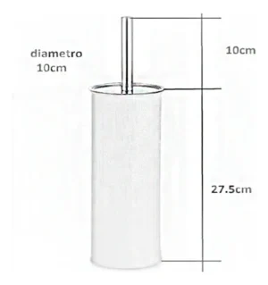 Cepillo Escobilla Baño Acero Inoxidable Inodoro M1 - Bazar