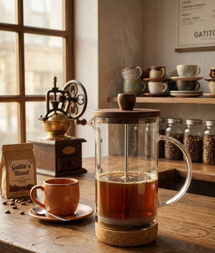 Cafetera Prensada Francesa 1000ml Vassa