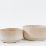 Ensaladeras de Madera Damu White