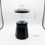 Cafetera Negra Italiana 240ml Vassa