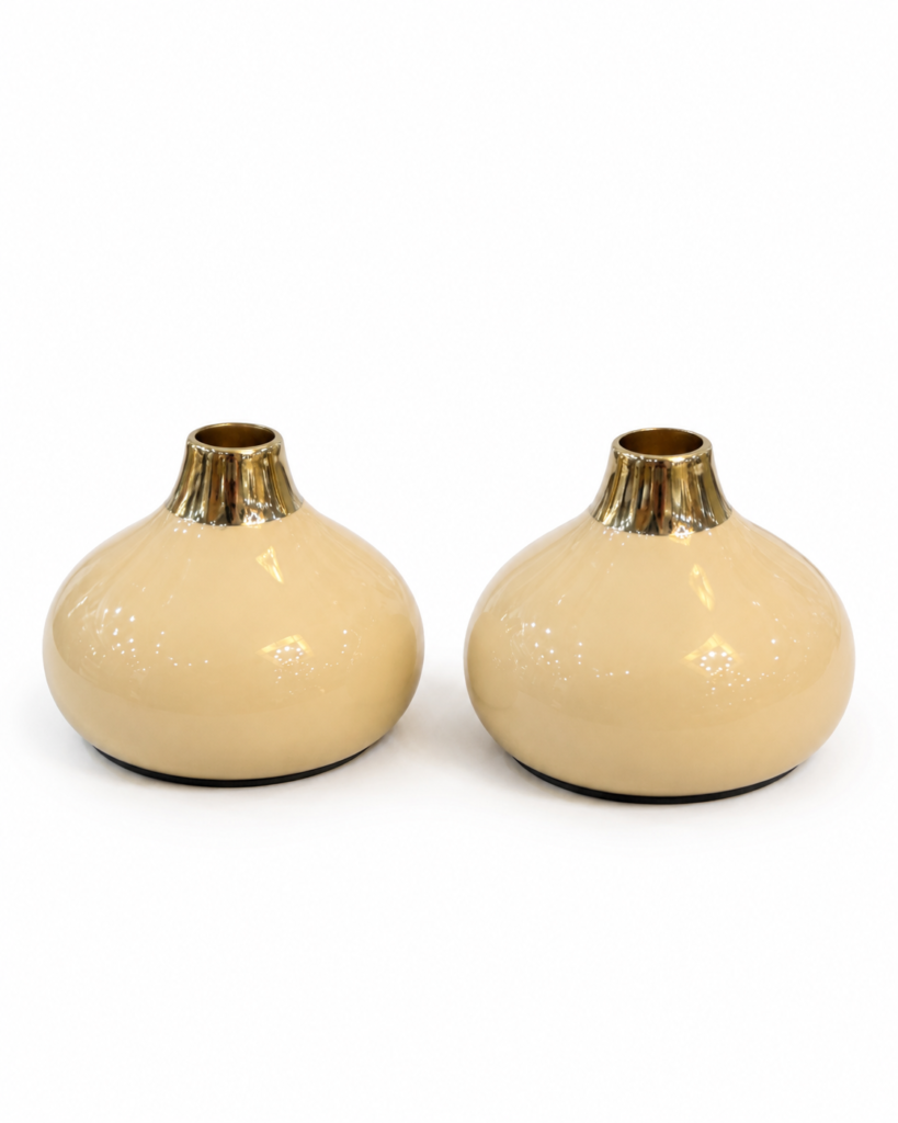 Candelabro esfera x2