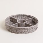 COPETINERA DE PP TRENZADO VISON CLARO 33,5 CM