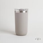 VASO TÉRMICO DE ACERO INOXIDABLE GRIS 470ML