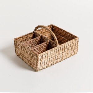PORTA UTENSILIOS VINH NATURAL 27X20X10 CM - Bazar
