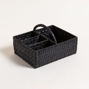 PORTA UTENSILIOS VINH NEGRO 27X20X10 CM - Bazar