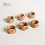 SET X 6 PORTA SERVILLETAS VINH NATURAL