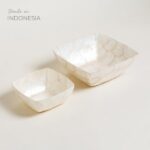 SET X 2 BOWLS RECTANGULARES PANAY 14X10 / 20X15 CM