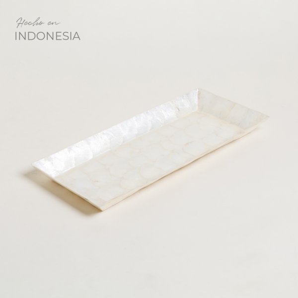 BANDEJA RECTANGULAR PANAY 37X17 CM