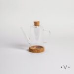 ACEITERA/VINAGRERA CILINDRICA CON ASA 350 ML *VASSA